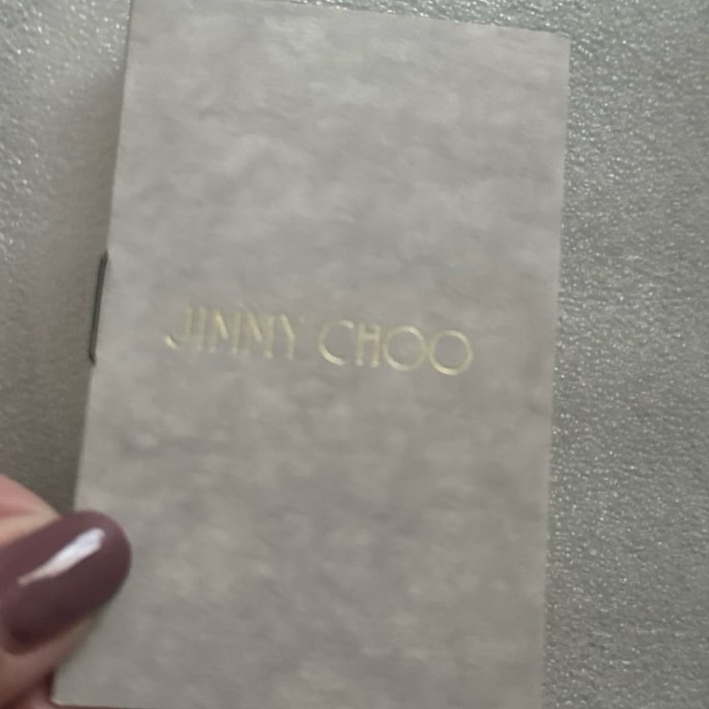 Jimmy Choo Sparkling Silver Heels - Picture 7 of 7